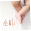 1Set Nail Care Kit Nail Trimmer with Non Slip Handle Rounded Clippers for Safe Grooming for Boy Girl for view 3
