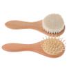 2Pcs Scalp Shampoo Brush Soft Bath Brush for Newborns Gentle Head Scrubber for Bathing Portable Hair Care Tool for Sensitive Scalps view 1
