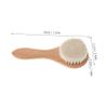 2Pcs Scalp Shampoo Brush Soft Bath Brush for Newborns Gentle Head Scrubber for Bathing Portable Hair Care Tool for Sensitive Scalps view 2