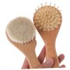 2Pcs Scalp Shampoo Brush Soft Bath Brush for Newborns Gentle Head Scrubber for Bathing Portable Hair Care Tool for Sensitive Scalps view 3