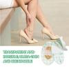120 Pcs Self Adhesive Heel Anti Wear Sticker, Upgrade Transparent Waterproof Self-Adhesive Heel Protectors for Prevent Heels Rubbed and Discomfort, Invisible Thin Pads, for High Heels Sports Shoe view 3