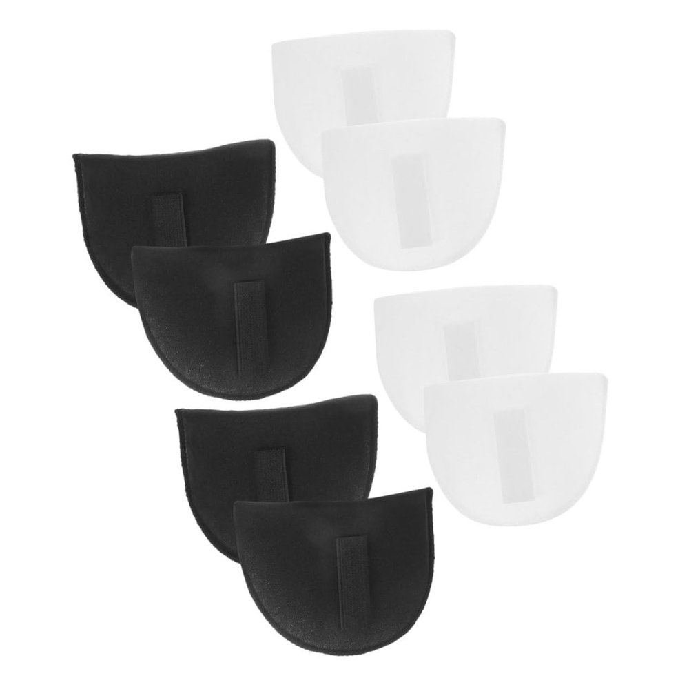 8Pcs Removable Foam Shoulder Pads for Women Slip Thickening Enhancers for Dresses Blouses Stylish Options Easy to Clean Comfortable Design
