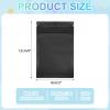 PATIKIL Resealable Packaging Bags for Small Business, 100 Pcs 3x5 Inch Matte Smell Proof Bags Aluminum Sealable Foil Flat Zipper Lock Pouch for Food Storage, Black view 2