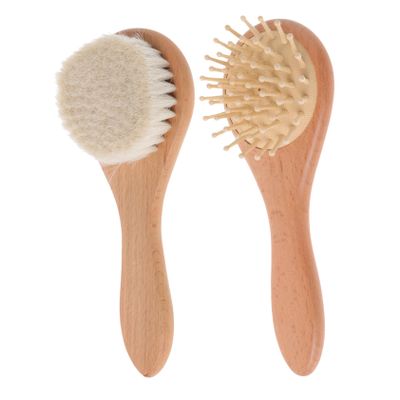 2Pcs Scalp Scrubber Gentle Brush for Deep Cleaning Newborns for Cradle Cap and Sensitive Skin Soft and Portable Hair Care Tool