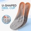 Massage Insoles for Men Women, 2025 New Comfortble Massage Insole, 4D Anti-Slip Breathable Foam Insoles with Arch Support (Gray, Men 9-10.5/Women 10.5-12) view 2