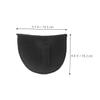 8Pcs Removable Slip Shoulder Pads for Women Breathable Foam Enhancers Thickening Inserts for Dresses Blouses Stable Support for Stylish Outfits view 2