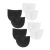 8Pcs Removable Foam Shoulder Pads for Women Thick Air Cushioned Shoulder Enhancers for Shirts and Jackets All Day Comfort Versatile Use view 1
