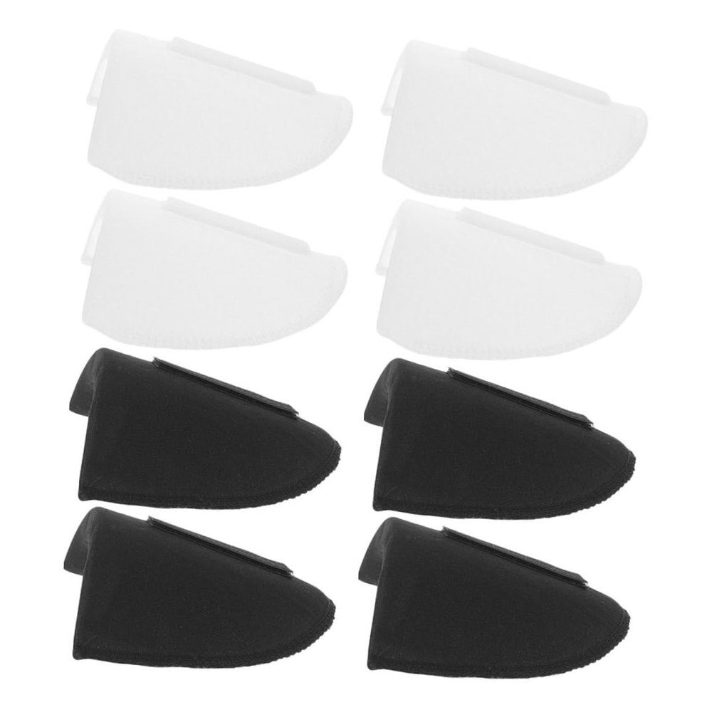 8Pcs Removable Foam Shoulder Pads Thick Slip Enhancers for Coats Jackets Dresses Soft Comfortable and Versatile Shoulder Protection