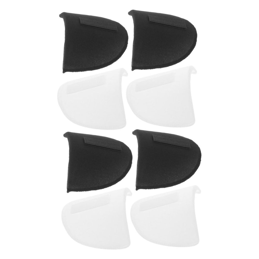 8Pcs Reusable Foam Shoulder Pads for Women Thickening Non Slip Design Antislip Support for Blouses Shirts Breathable Easy to Clean