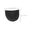 8Pcs Reusable Foam Shoulder Pads for Women Thickening Non Slip Design Antislip Support for Blouses Shirts Breathable Easy to Clean view 2