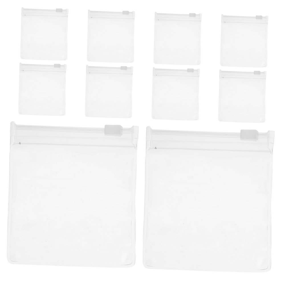 24Pcs Clear Self Sealing Pills Organizer Bags Storage Pouches for Medicine Durable and Reusable Pill Storage for Travel and Daily Use