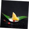 Cabilock Bamboo Leaves Sushi Plate Decoration 100pcs Japanese Food Mat for Sashimi Fresh Cooking and Sushi Presentation Authentic Decorative Leaf and Dishes view 3