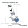 FXNFXLA Elbow Joint Rehabilitation Device, Automatic Flexion and Extension Elbow Joint Trainer for Home Use, Double-Arm Structure for Left and Right Hand, Angle Adjustable view 3
