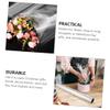 FUNOMOCYA 1Roll Clear Cellophane Wrap Transparent Packing Film for Flowers Crafts Wide for Bouquets Boxes and Baskets for Special Occasions and Professional view 4