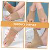 OUNONA 1Pair Five Toe Forefoot Pads Comfortable Slip Shoe Inserts for Foot Relief Breathable Design for Sweat Absorption for Daily Use and Sports Activities view 2