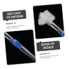 PACKOVE 3pcs Toothbrush Soft Bristles Denture Brush Double-Sided Toothbrush for Boys and Girls Adults Denture Cleaning Brush False Teeth Cleaner view 3
