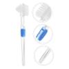 PACKOVE 3pcs Toothbrush Soft Bristles Denture Brush Double-Sided Toothbrush for Boys and Girls Adults Denture Cleaning Brush False Teeth Cleaner view 4