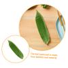 Amosfun Bamboo Leaves Sushi Plate Set 100pcs Decorative Sushi Leaves for Sashimi Presentation Food-Grade Bamboo for Japanese Cuisine for Catering and Home Dining view 3