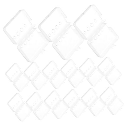 WRITWAA 20 Pack Toothbrush Head Caps for Travel, Straw Base, Universal