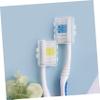 WRITWAA 20 Pack Toothbrush Head Caps for Travel, Straw Base, Universal view 4