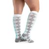 Motif Medical, Maternity Compression Socks, Postpartum Compression Clothing, Women's Knee High Socks, Argyle - X-Large view 2
