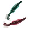 MUCKLILY 2pcs Dentures Brush Cleaner Ultra-Clean Hard Bristle Brush for Oral Care Denture Accessories False Teeth view 1