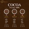 Pure 100% Cocoa Powder Unsweetened & Natural Bulk Bag Ideal for Baking, Hot Chocolate & Smoothies 50 (16oz) Servings 500g view 2