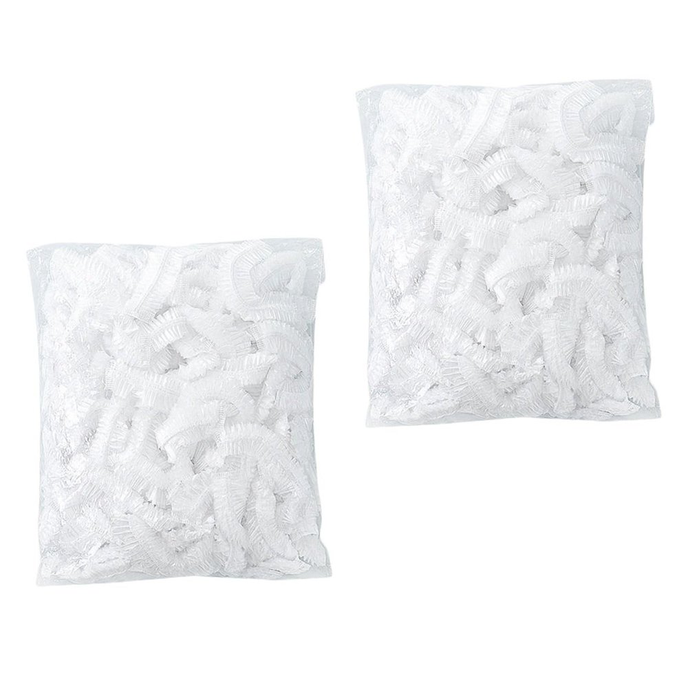 HOLIDYOYO 200Pcs Disposable Food Covers Convenient Elastic Food Preservation Covers for Easy Storage and Sealing for Refrigerators and Picnic Use