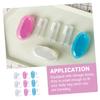 HAKIDZEL 9Pcs Silicone Finger Toothbrush with Storage Boxes for Oral Care Easy Clean Teething Brush for Newborns Years Compact Travel Friendly view 3