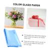 Beaupretty 15 Sheets Iridescent Cellophane Wrapping Paper Flower and Bouquet Wrapping Paper Neon for Packaging Decorative Present Wrap and Craft Projects view 4