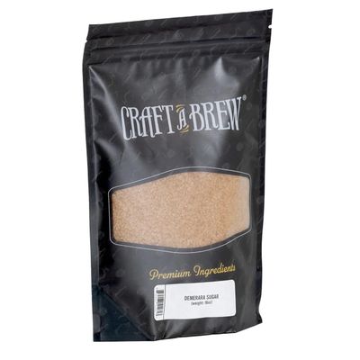 Craft A Brew - Demerara Sugar - Raw Sugar - Food Grade - For At Home Brewing - For Beers & Sodas - Add Darker Color & Molasses Flavor - 1 lb Package