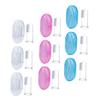 NIYANGLE 9Pcs Silicone Finger Toothbrush for Oral Cleaning Brush with Storage Box Safe Soft Silicone for Gums for Teething Relief Years view 1