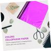 PartyKindom Cellophane Wrap Paper Roll Wide Durable Opp Packing Film for Flowers Baskets High Density Odorless for DIY Crafts and Decorations view 4