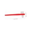 minkissy 4pcs Dual-Head Denture Cleaning Brush Set Portable Toothbrush for Dentures Travel Size Care Tool Soft Bristles for Adults view 2