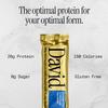 David Protein Bar, David Favorites, 60 Protein Bars | 28g of Protein | 150 Calories | 0g of Sugar - High Protein, Low Carb, Gluten Free Protein Bar, Pack of 60 view 3