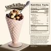 Snackathon Chocolate Covered Espresso Beans, 4 Chocolate Blend (Dark, Milk, White, Marbled), Bulk 1 Pound Bag, Gourmet Snack for Coffee Lovers view 4