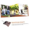 HAKIDZEL Brass Dustpan Handcrafted Sturdy Small Dustpan for Home Cleaning for Desktop Use and Decorative Display view 2