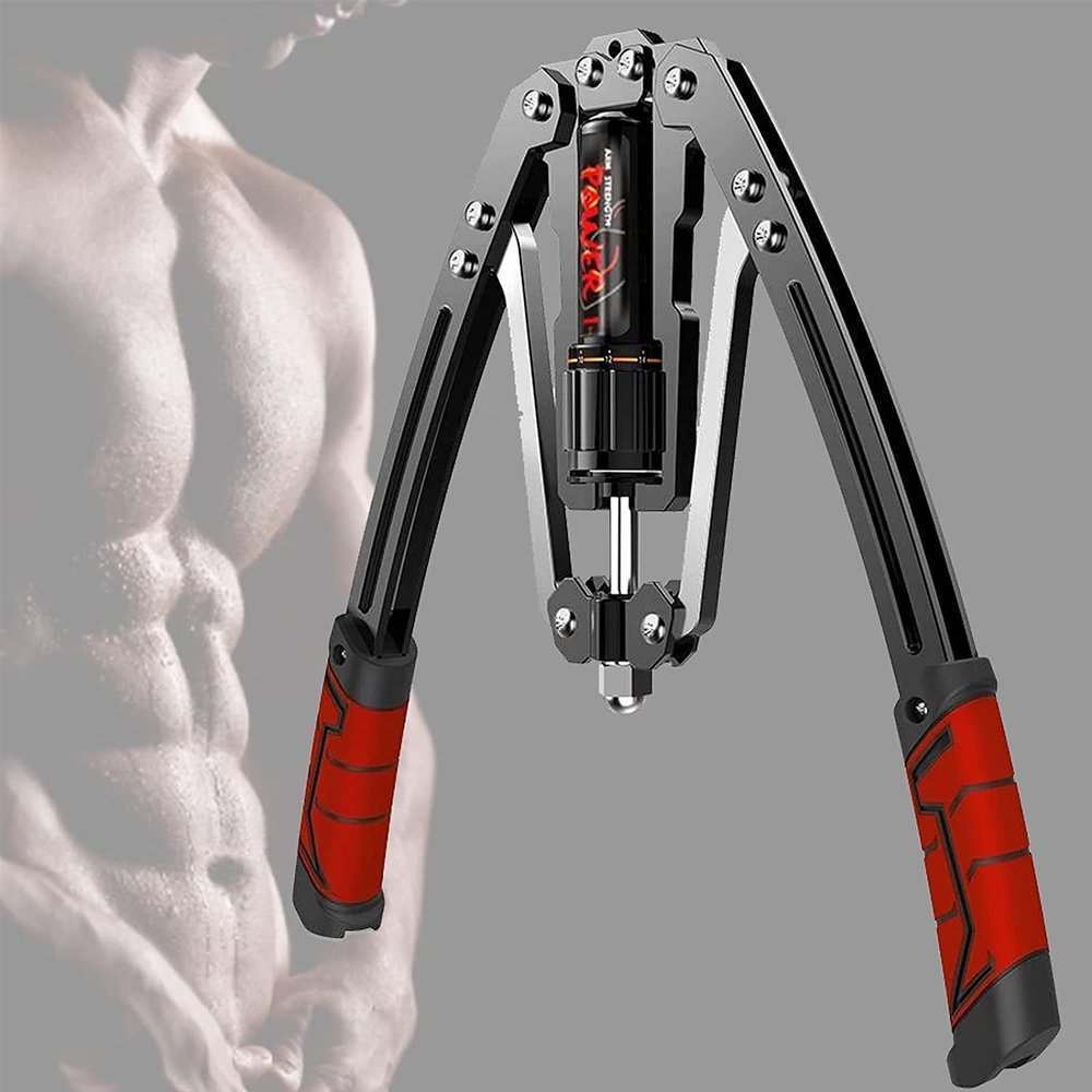 Arm Exerciser, Adjustable Hydraulic Power Twister Arm Exerciser 22-440lbs,Strength Training Arm Machine,Men and Women Home Chest Expander Builder,Shoulder Muscle Enhanced Fitness Equipment