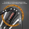 Arm Exerciser, Adjustable Hydraulic Power Twister Arm Exerciser 22-440lbs,Strength Training Arm Machine,Men and Women Home Chest Expander Builder,Shoulder Muscle Enhanced Fitness Equipment view 2