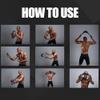 2025 Arm Trainer Exerciser Chest Expander for Men,Portable Power Bar Muscular Strength Enhancer for Beginners and Professional Athletes view 4