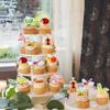 45 PCS Edible Insect Cupcake Toppers Summer Bugs Party Decorations Baby Shower Kids Birthday Party Cake Decorations Supplies view 2