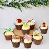 45 PCS Edible Insect Cupcake Toppers Summer Bugs Party Decorations Baby Shower Kids Birthday Party Cake Decorations Supplies view 4