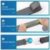 2 Pack N20 Headgear Compatible with AirFit/AirTouch N20 Nasal Mask, Soft Adjustable Replacement N20 Headgear Strap with 4pcs Magnetic Clips view 2