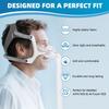 2 Pack N20 Headgear Compatible with AirFit/AirTouch N20 Nasal Mask, Soft Adjustable Replacement N20 Headgear Strap with 4pcs Magnetic Clips view 4