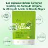 VivoNu Oil of Oregano Capsules, Balanced Oil of Oregano with Black Seed Oil, Organic OreganoOil Softgels,Carvacrol,Thymoquinone, Non-GMO view 3
