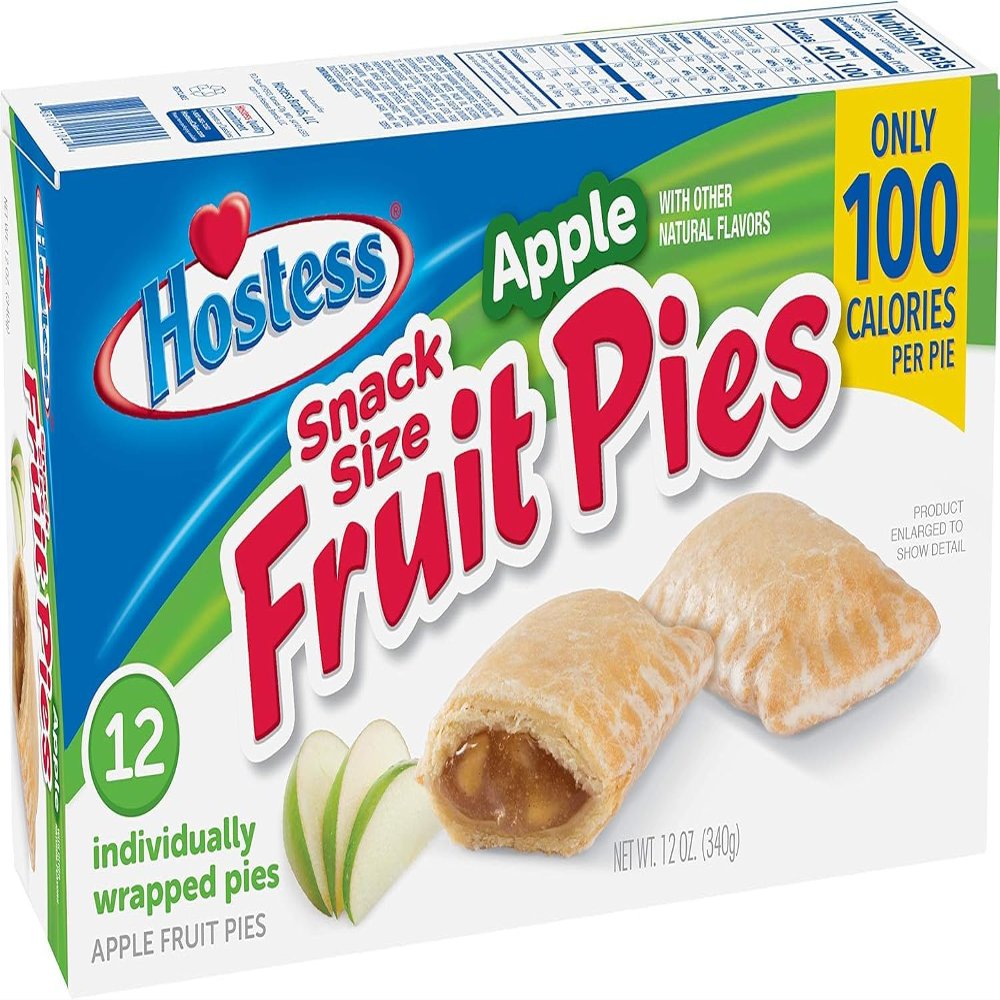 Hostes Snack Size Fruit Pies, Apple, 12 Count