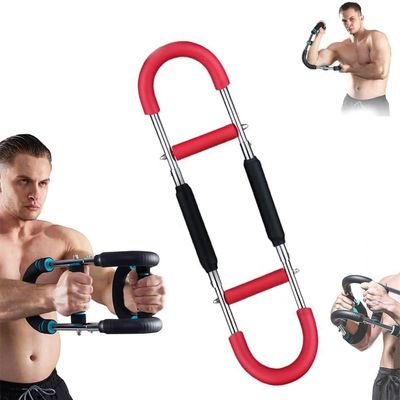 Adjustable Twister Arm Exerciser U-Shaped Wrist Strength Trainer Chest for Shoulder Expander Exercise Chest and Arm Gorilla Portable Men,Chest Grip Athletes Power Men,for bar Equipment Portabl