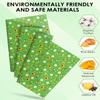 Beeswax Food Wraps,13x39 Inch Honeycomb Bread Wrap Eco-Friendly Reusable Bread Storage Bags Kitchen Food Storage Organic Beeswax Plastic Wrap view 2