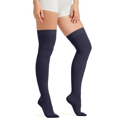 MGANG Thigh High Graduated Compression Socks 15-20 mmHg, for Varicose Vein