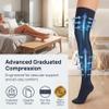 MGANG Thigh High Graduated Compression Socks 15-20 mmHg, for Varicose Vein view 2